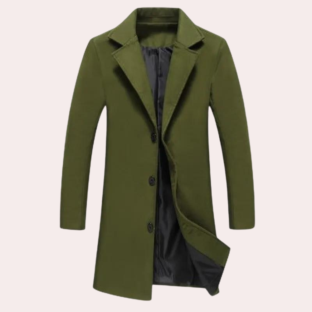 Manteau Long pour Hommes Moderne et Élégant 5