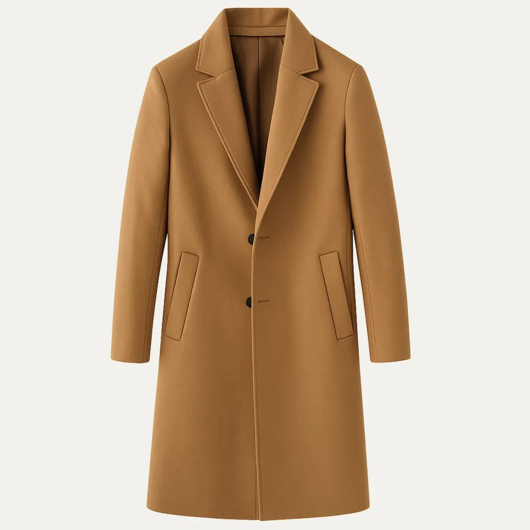 Manteau Mi-Long pour Hommes Chic 1