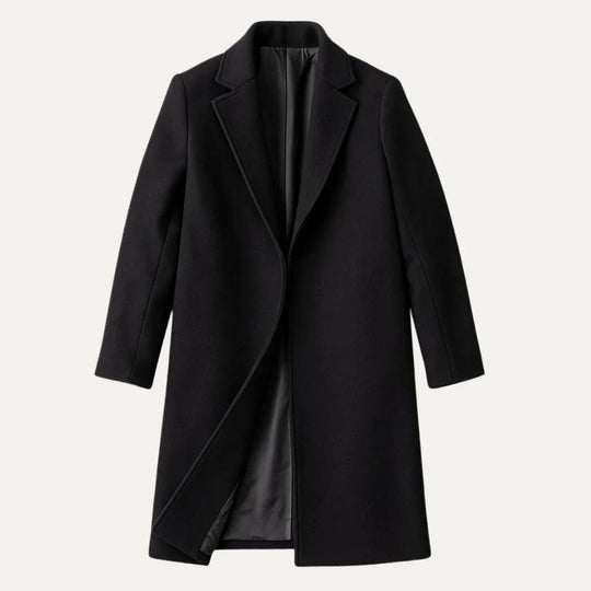 Manteau Mi-Long pour Hommes Chic 4