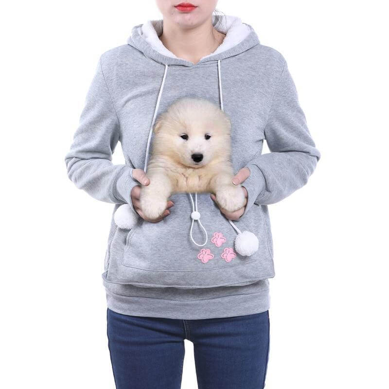 Manteau Pour Chat À Capuche Confortable Avec Poche 3
