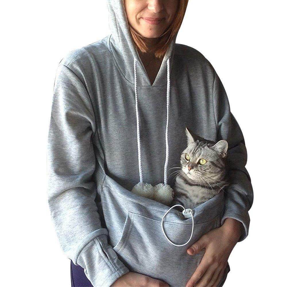 Manteau Pour Chat À Capuche Confortable Avec Poche 4
