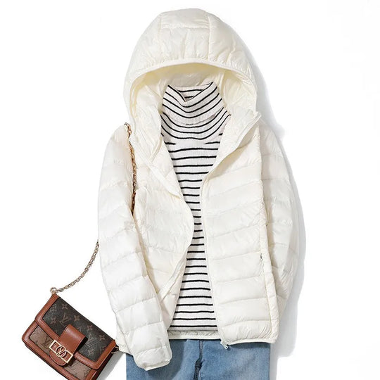 Manteau Puffer Court Femme Ultraléger Packable 6