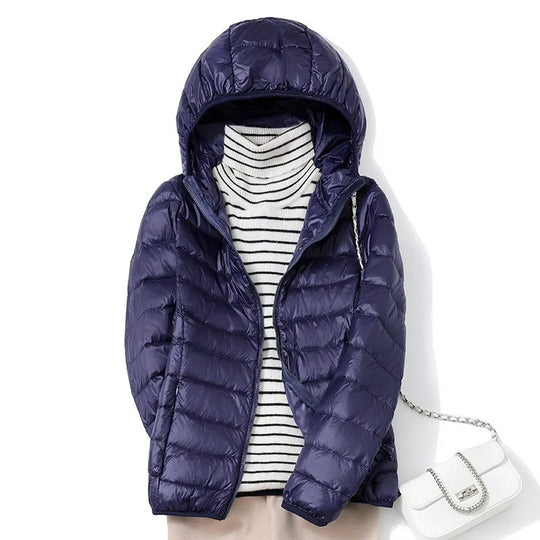 Manteau Puffer Court Femme Ultraléger Packable 9