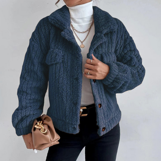 Manteau Teddy Femme en Fausse Fourrure Oversized 4