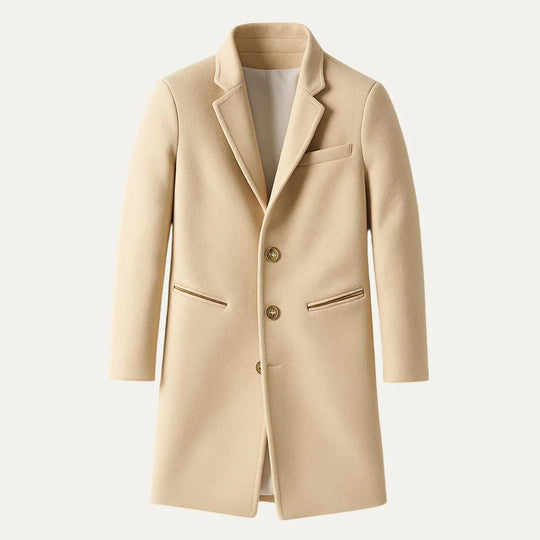 Manteau Trench Long pour Hommes Classique 1