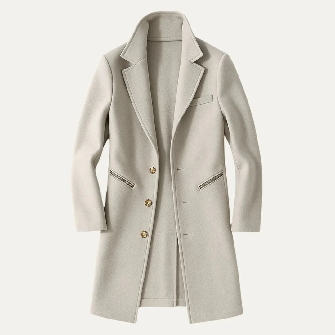 Manteau Trench Long pour Hommes Classique 2