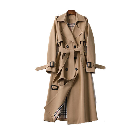 Manteau Trench pour Femmes à Double Boutonnage 0