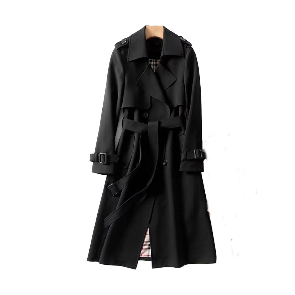 Manteau Trench pour Femmes à Double Boutonnage 3