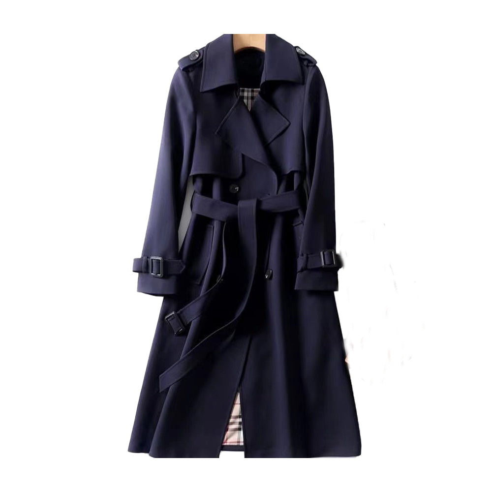 Manteau Trench pour Femmes à Double Boutonnage 4