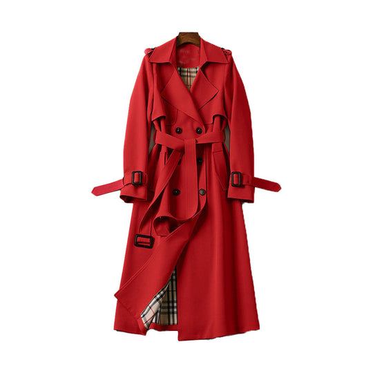 Manteau Trench pour Femmes à Double Boutonnage 9