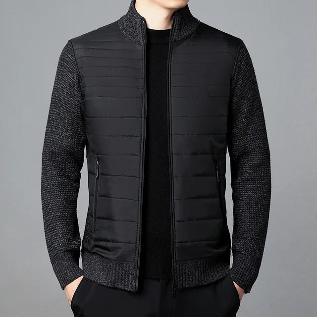 Manteau Tricoté Classique pour Hommes 3