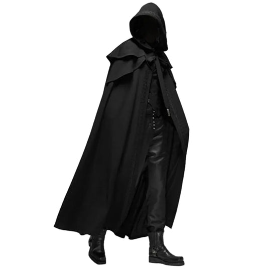 Manteau à Capuche Unisexe Gothique 0