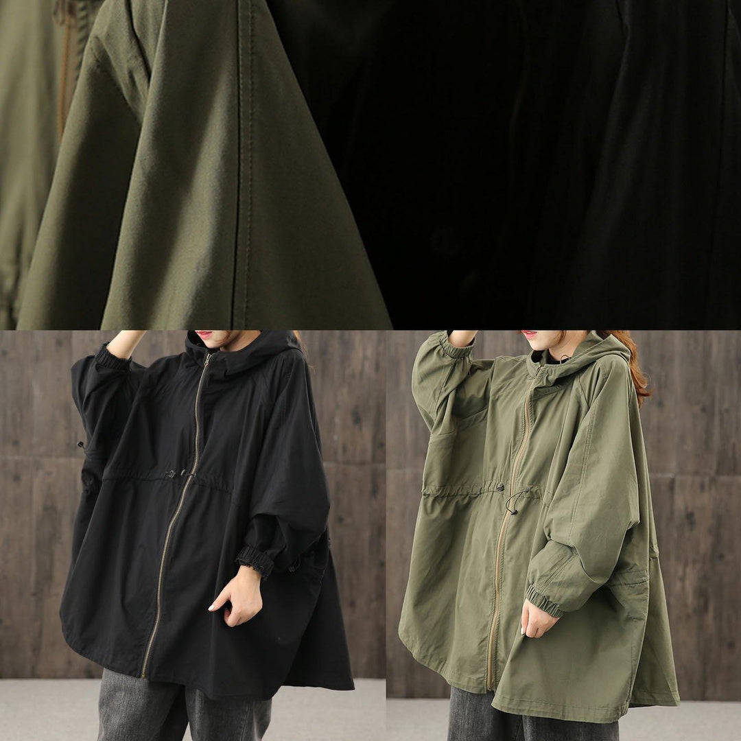 Manteau à Capuche pour Femmes avec Fermeture Éclair 4