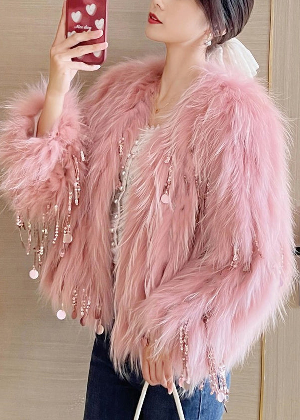 Manteau d'Hiver Bohème à Paillettes 2