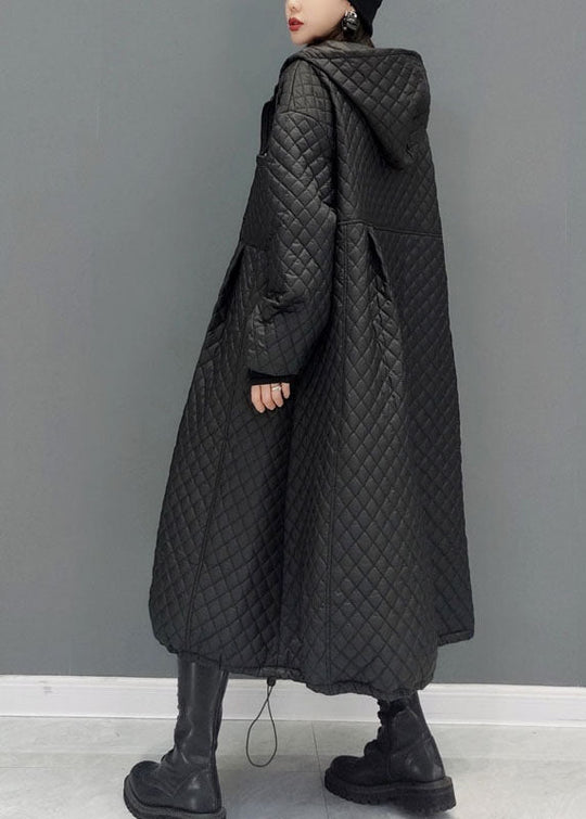 Manteau d'Hiver à Capuche pour Femmes avec Poches 3