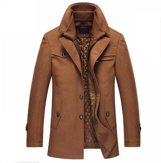 Manteau d'Hiver en Laine pour Hommes 3