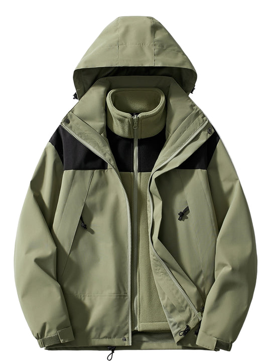 Manteau d'hiver Femme 3 en 1 Pratique 0