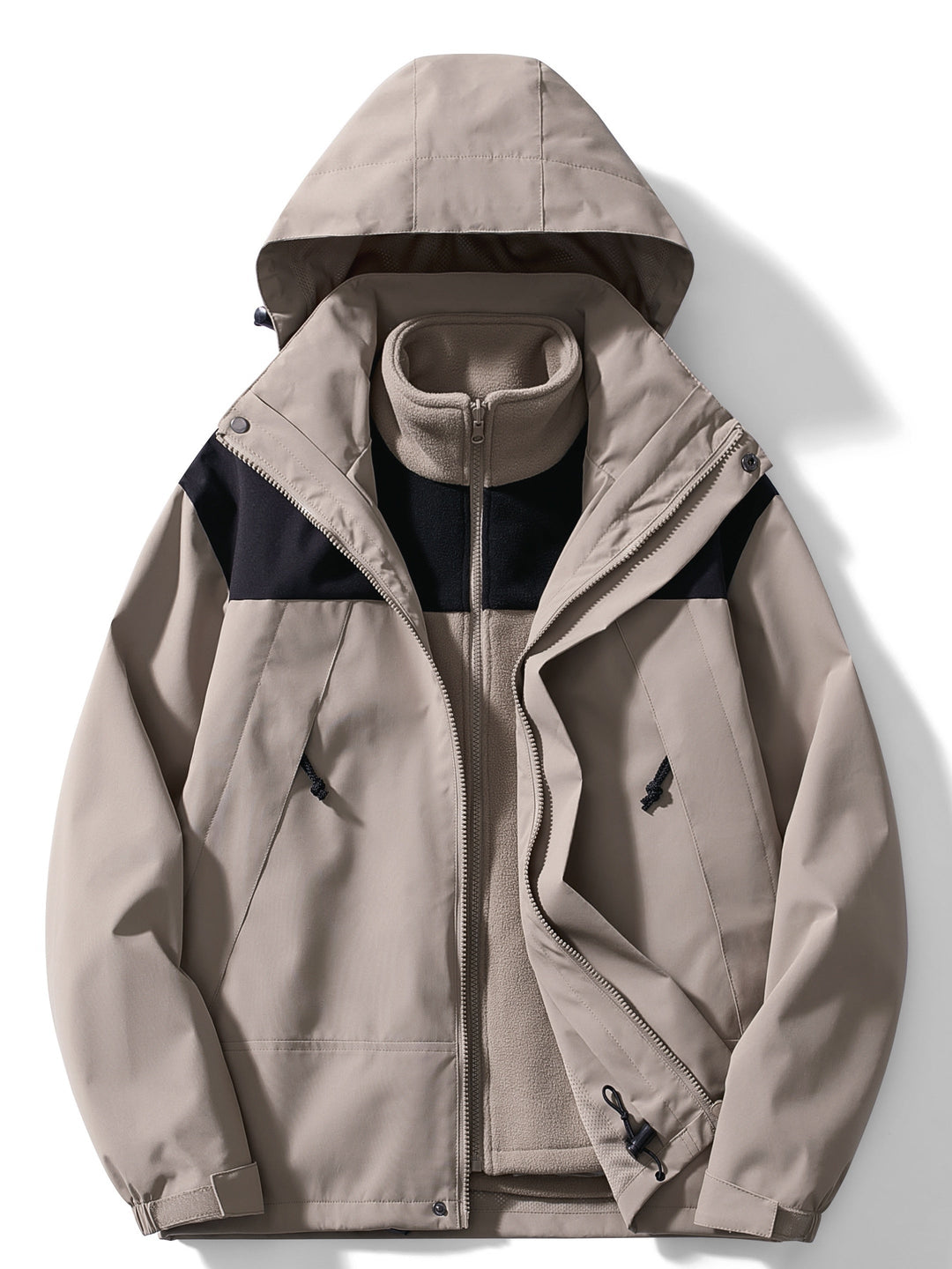 Manteau d'hiver Femme 3 en 1 Pratique 2