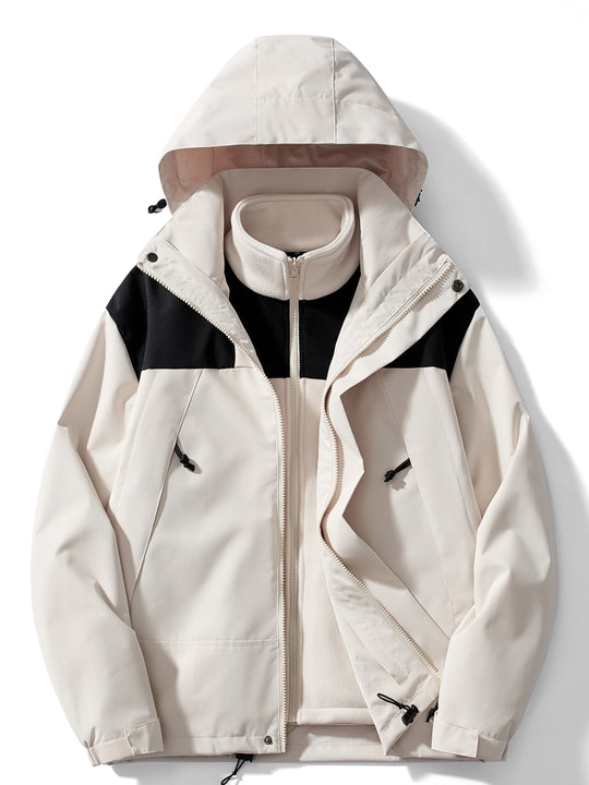 Manteau d'hiver Femme 3 en 1 Pratique 5