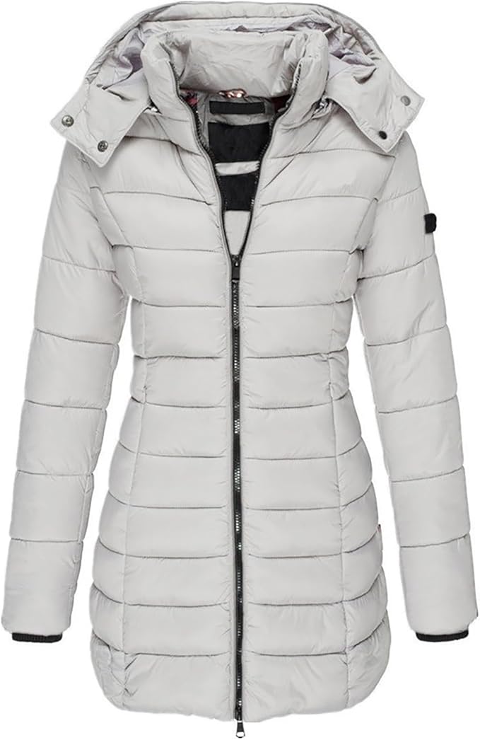 Manteau d'hiver Mi-Long pour Femme 7