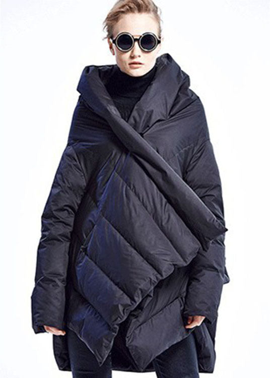 Manteau d'hiver asymétrique pour femmes 0
