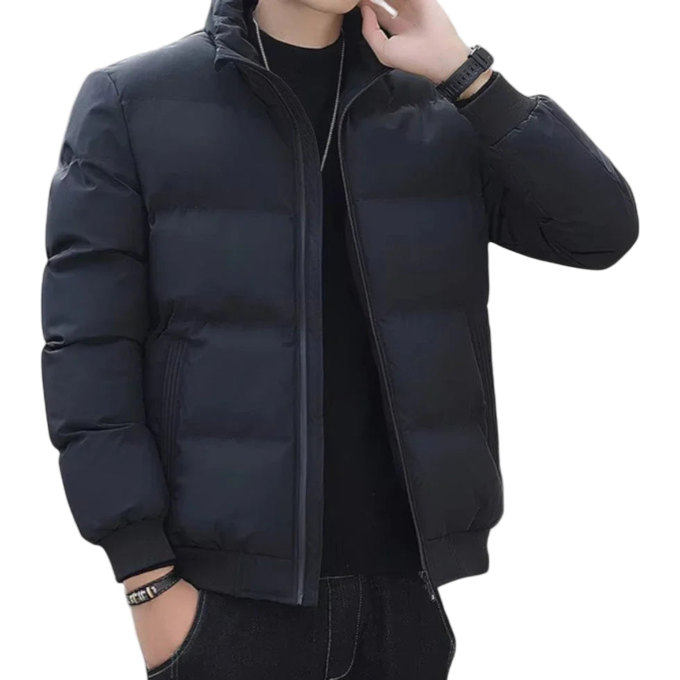 Manteau d'hiver pour homme avec rembourrage matelassé 0