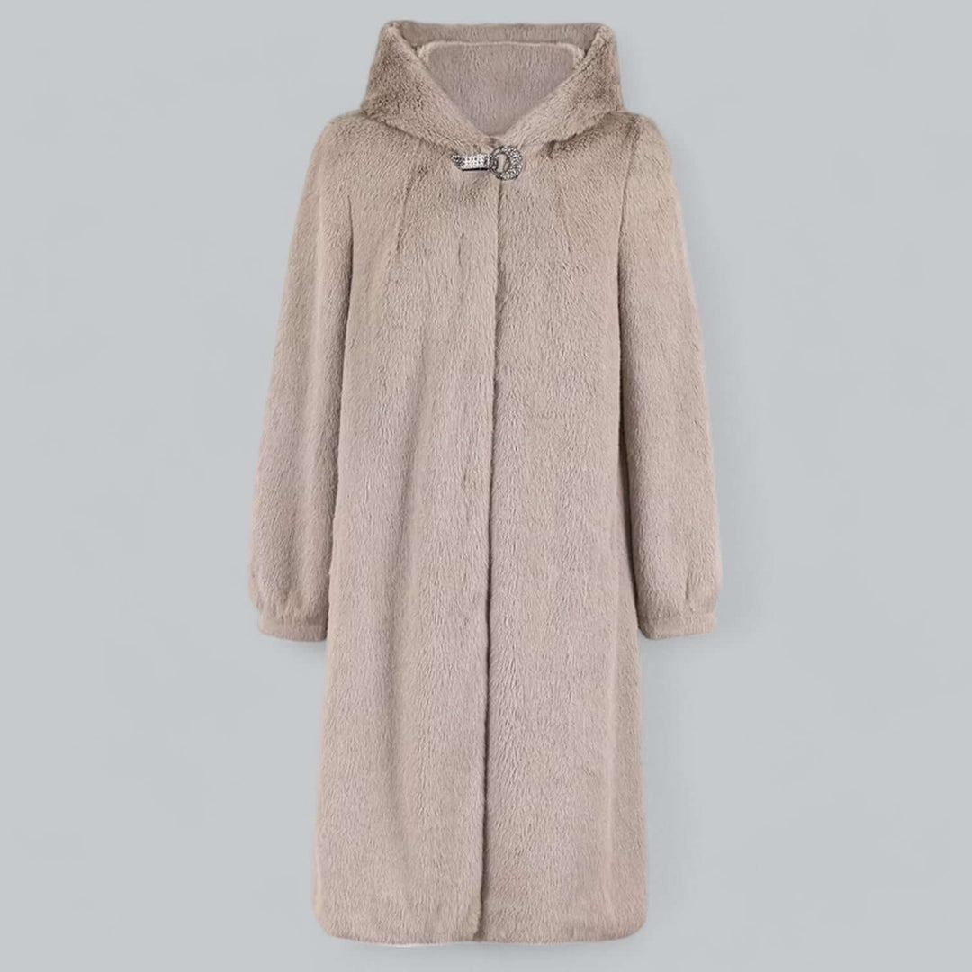 Manteau en Fausse Fourrure pour Femmes - Coupe Ajustée 1