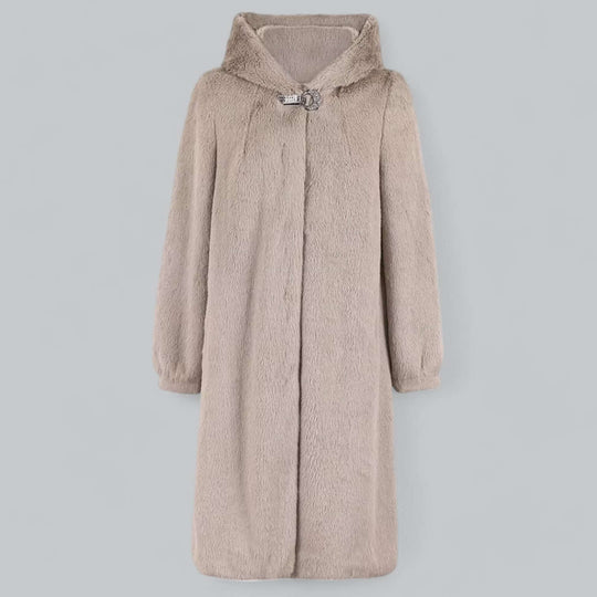 Manteau en Fausse Fourrure pour Femmes - Coupe Ajustée 1