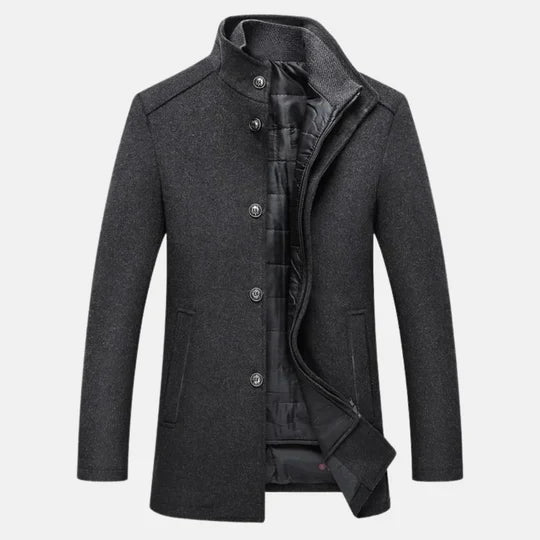 Manteau en Laine pour Femme avec Coupe Ajustée 10