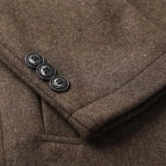 Manteau en Laine pour Femme avec Coupe Ajustée 7