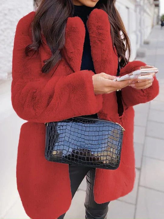 Manteau en Teddy pour Femmes - Style Oversized 3