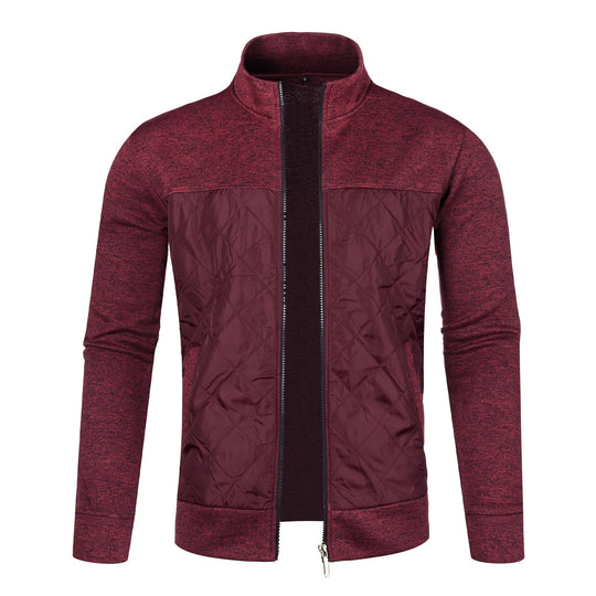 Manteau en Tricot pour Hommes avec Col Montant 0