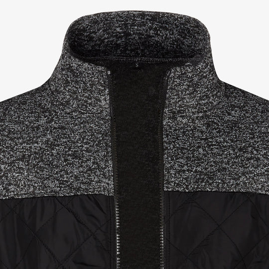 Manteau en Tricot pour Hommes avec Col Montant 4