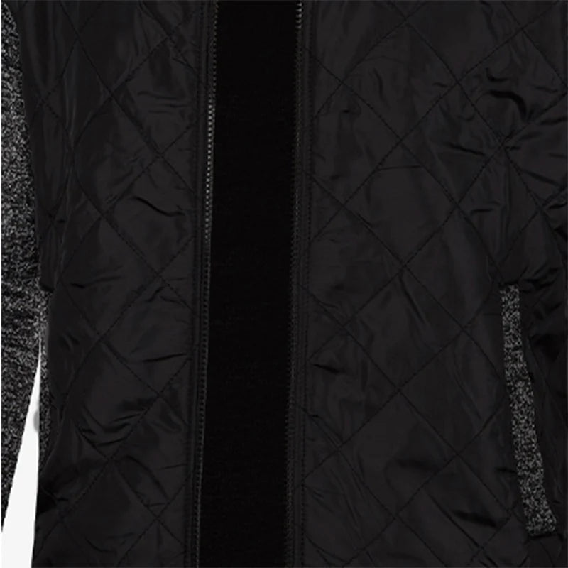 Manteau en Tricot pour Hommes avec Col Montant 6