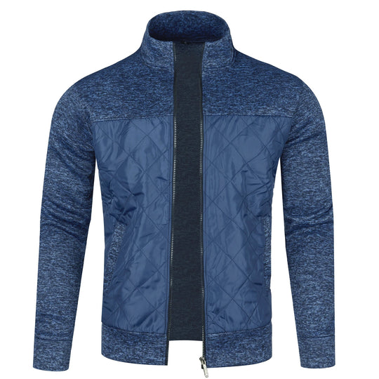 Manteau en Tricot pour Hommes avec Col Montant 7