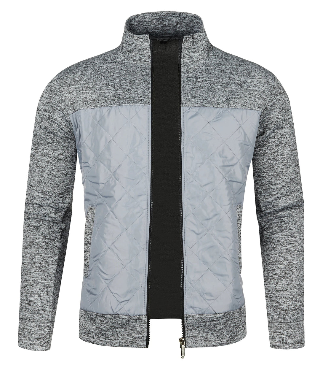 Manteau en Tricot pour Hommes avec Col Montant 8