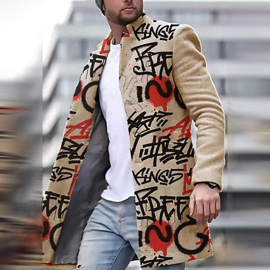 Manteau pour Homme Automnal au Design Unique 5