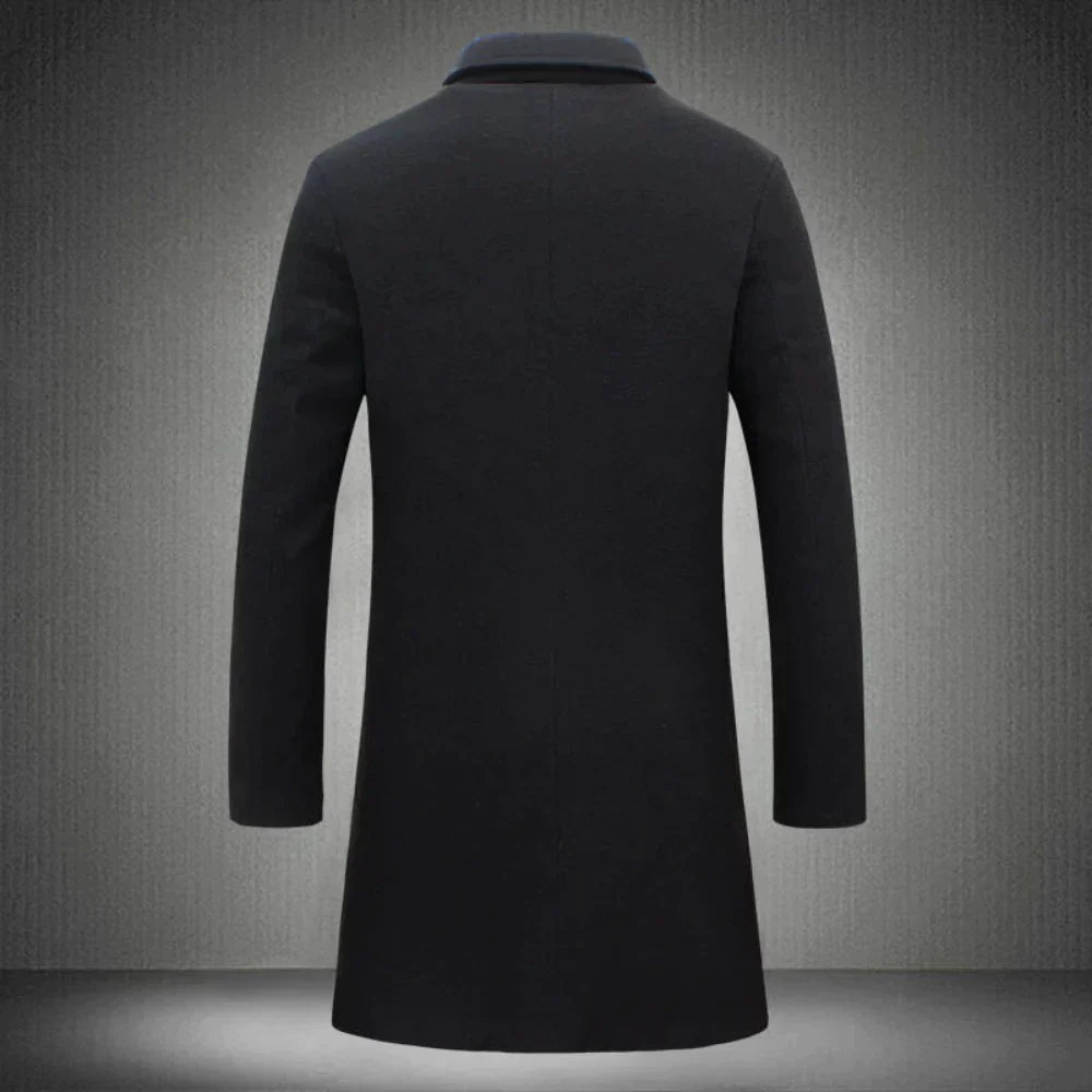 Manteau pour Hommes en Laine Élégant 2