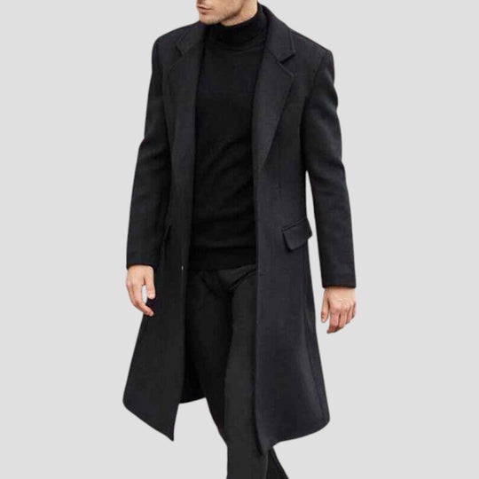 Manteau pour hommes Classique Boutonné 3
