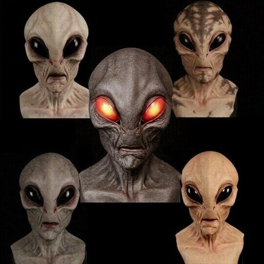 Masque Alien pour Halloween 2