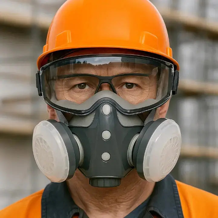 Masque Respiratoire Intégré Anti Poussière pour Travail du Bois et Bricolage 3