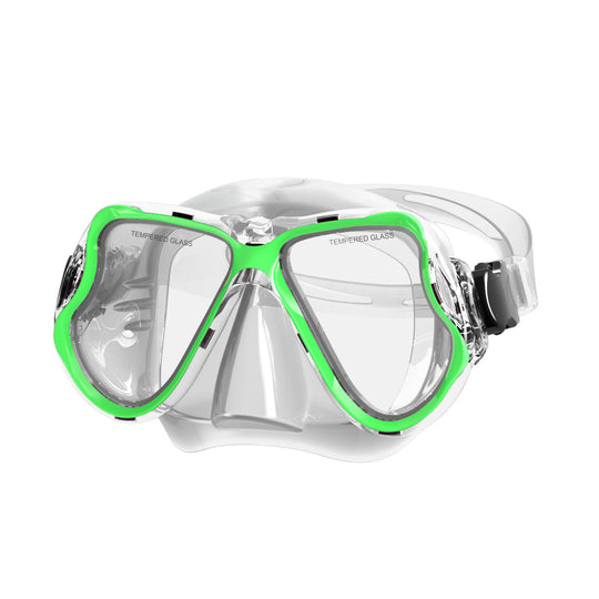 Masque de Plongée Homme Large Champ de Vision Design Robuste 18
