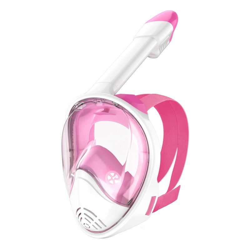 Masque de Plongée Intégral Unisexe Avec Champ de Vision Panoramique et Technologie Anti-Buée 3