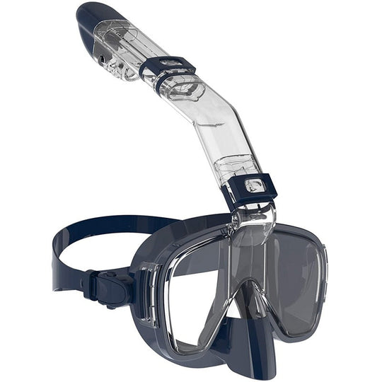 Masque de plongée pour femme avec tuba flexible et large champ de vision 6