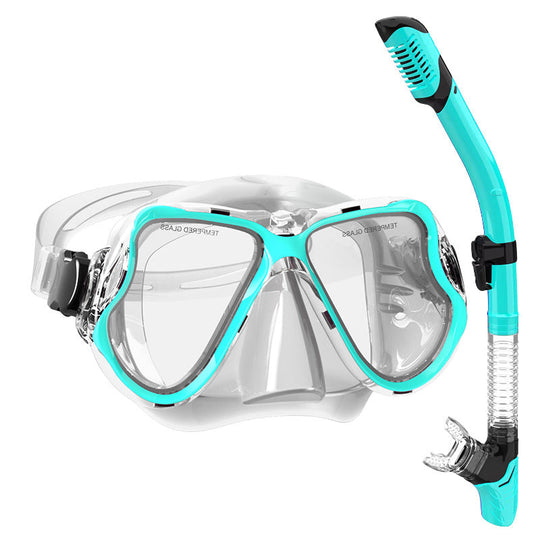 Masque de plongée pour homme et femme avec bord souple et technologie anti-buée 0