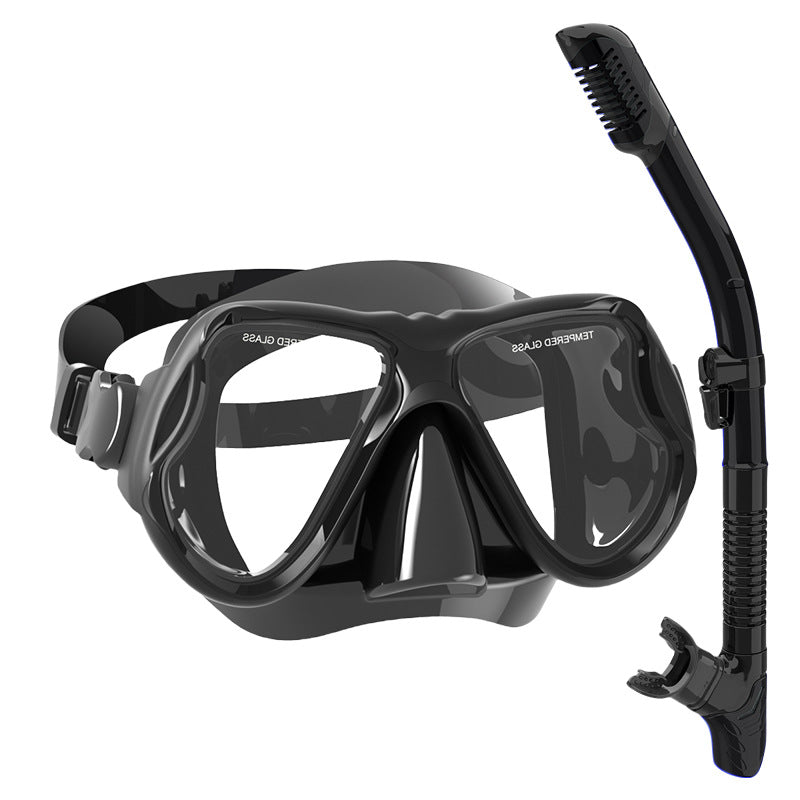 Masque de plongée pour homme et femme avec bord souple et technologie anti-buée 11