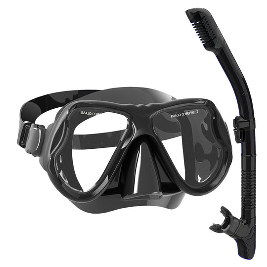 Masque de plongée pour homme et femme avec bord souple et technologie anti-buée 11