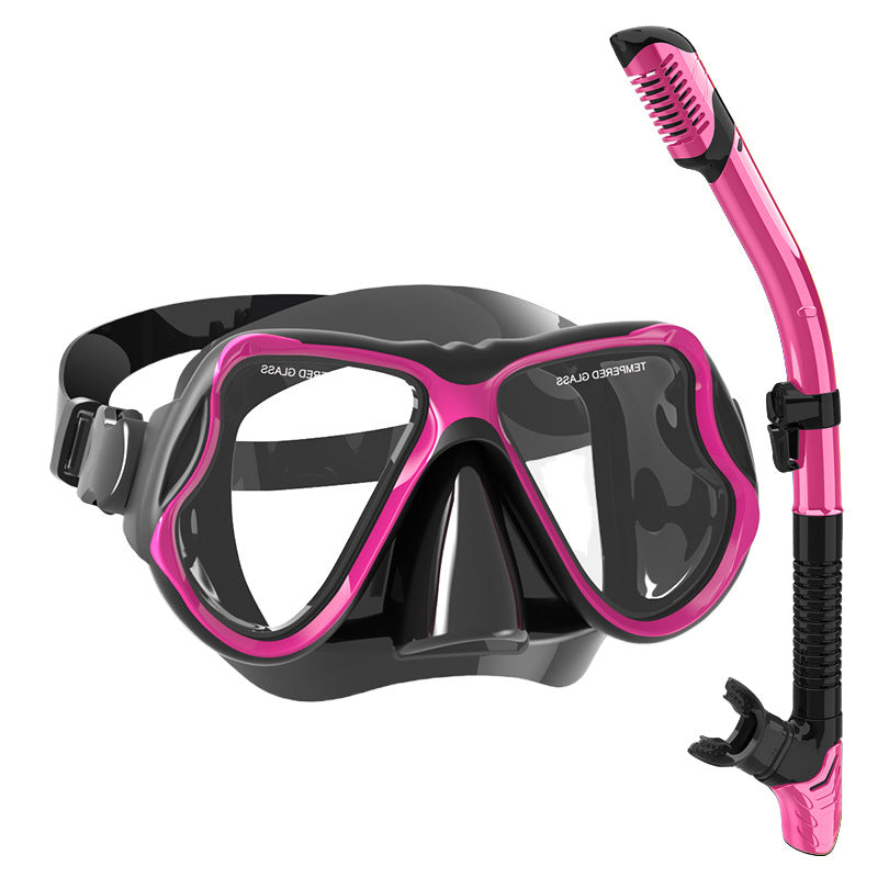 Masque de plongée pour homme et femme avec bord souple et technologie anti-buée 13