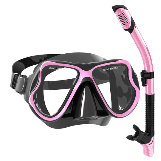 Masque de plongée pour homme et femme avec bord souple et technologie anti-buée 9