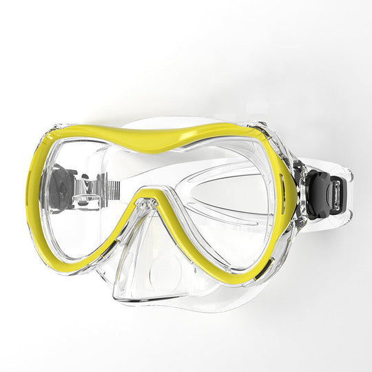 Masque de plongée pour homme et femme avec large champ de vision 12